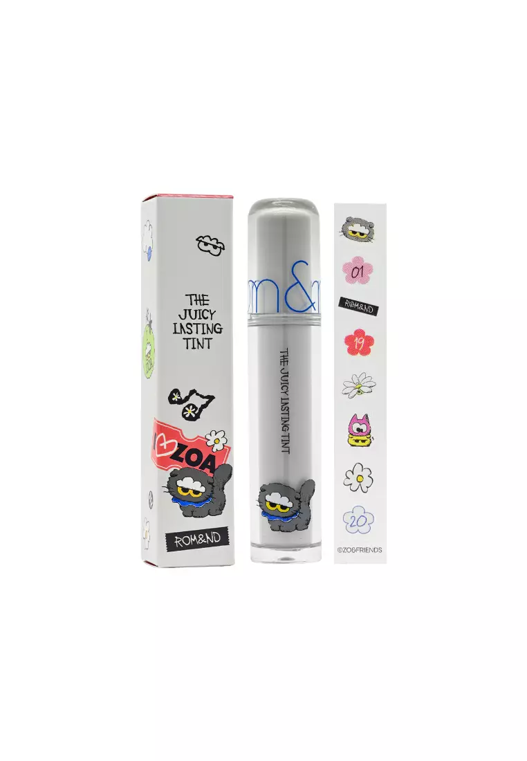 ROM&ND Zo&friends Glasting The Juicy Lasting Tint (#37 Guava Daisy)(1pc) 1piece 37