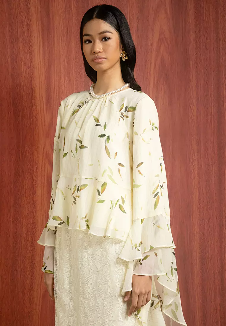 NOURA RUFFLE KURUNG SET