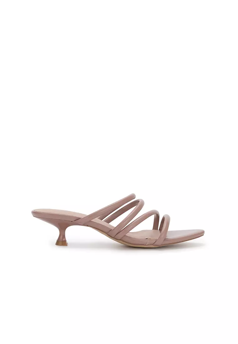 Buy Nose Strappy Kitten Spray Heel Slide 2024 Online Zalora Philippines