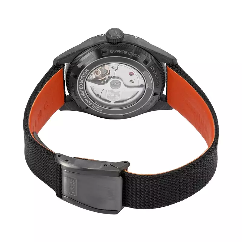 Jam Tangan Pria Oris ProPilot 01-400-7784-8786-SET Coulson Gradient Dial Black Fabric Strap Limited Edition