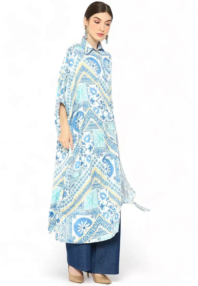 Kanzi Collared Kaftan