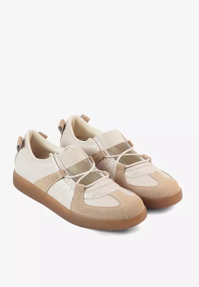 Sepatu Flatshoes Ballerina Sneakers Wanita Casual L.Nikumi