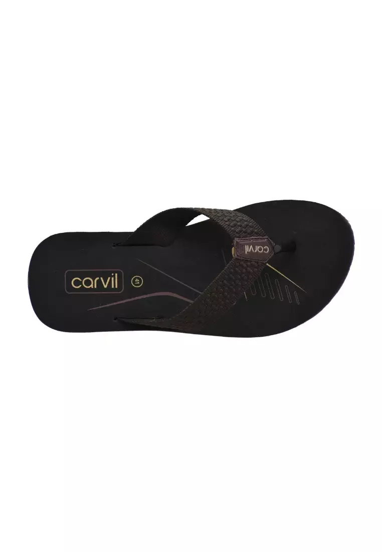 Carvil Sandal Pria Duntex-M Brown