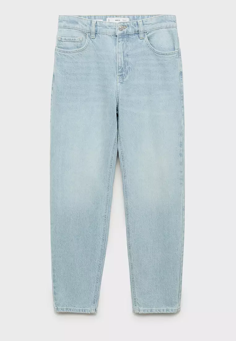 Buy Mango New Mom Comfort High-Rise Jeans 2025 Online ZALORA