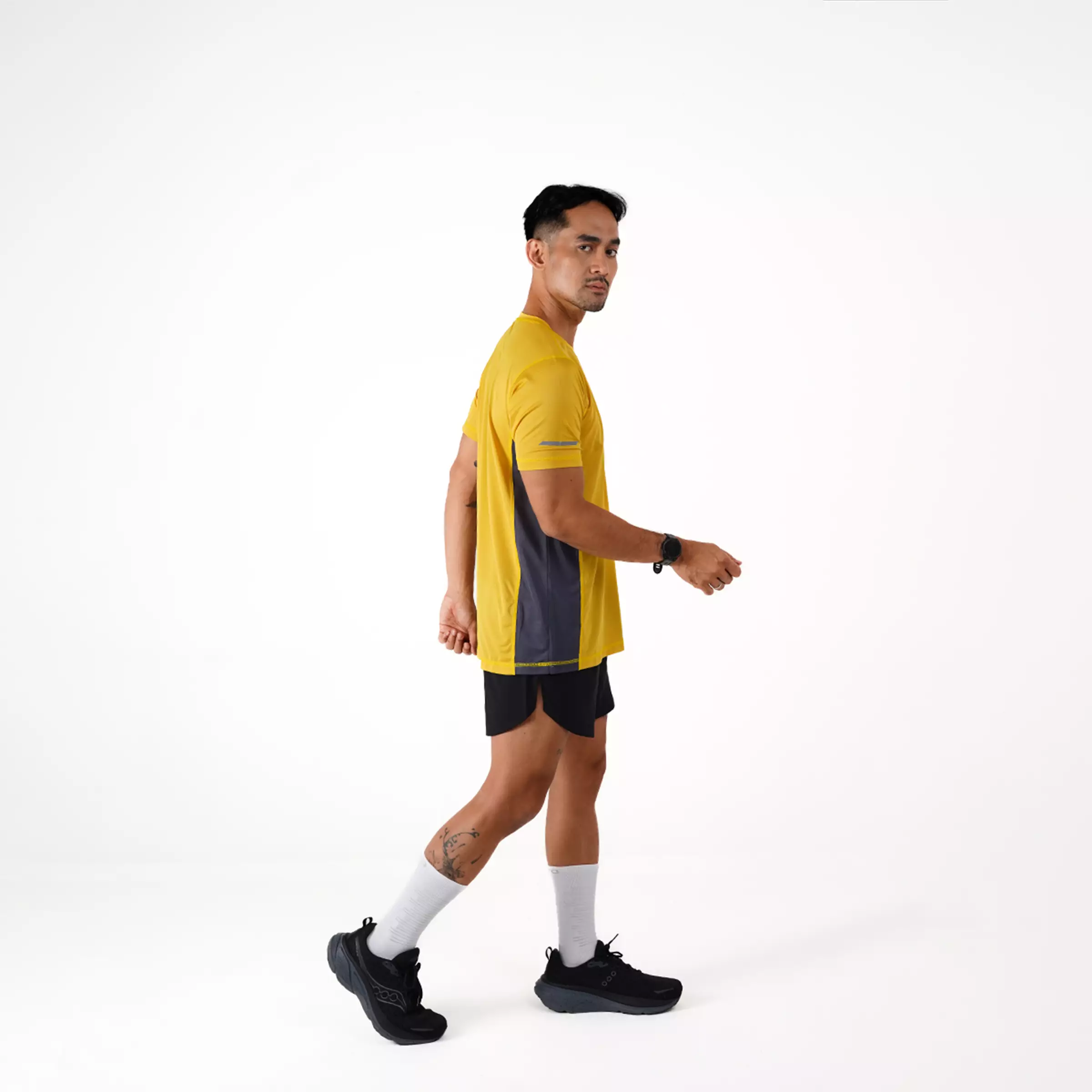 Tiento Kaos Olahraga Lari Baju Running Gym Dry Fit X-Lite Neo Pria