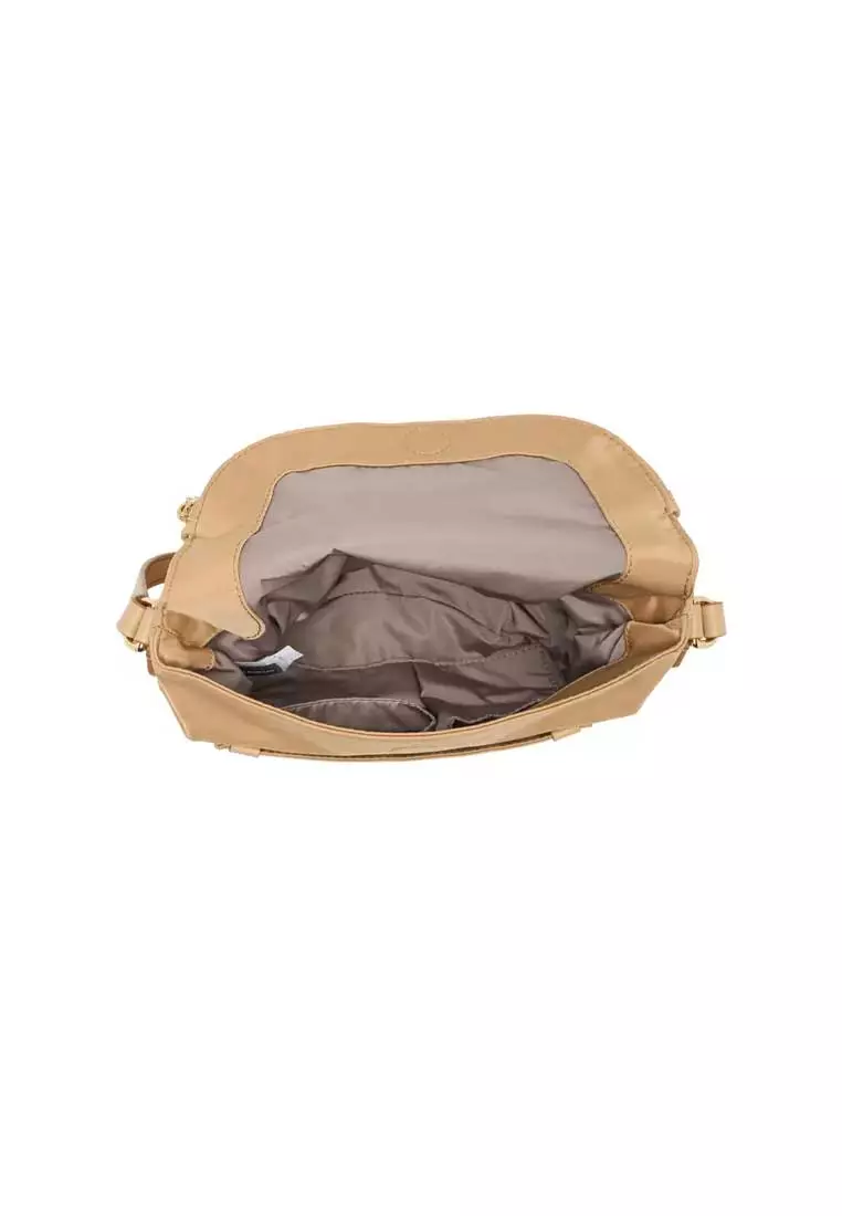 Preppy Nylon Mini Natasha Crossbody Bag Iced Coffee M0012909