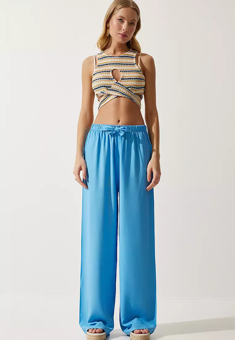 Wide Leg Trousers