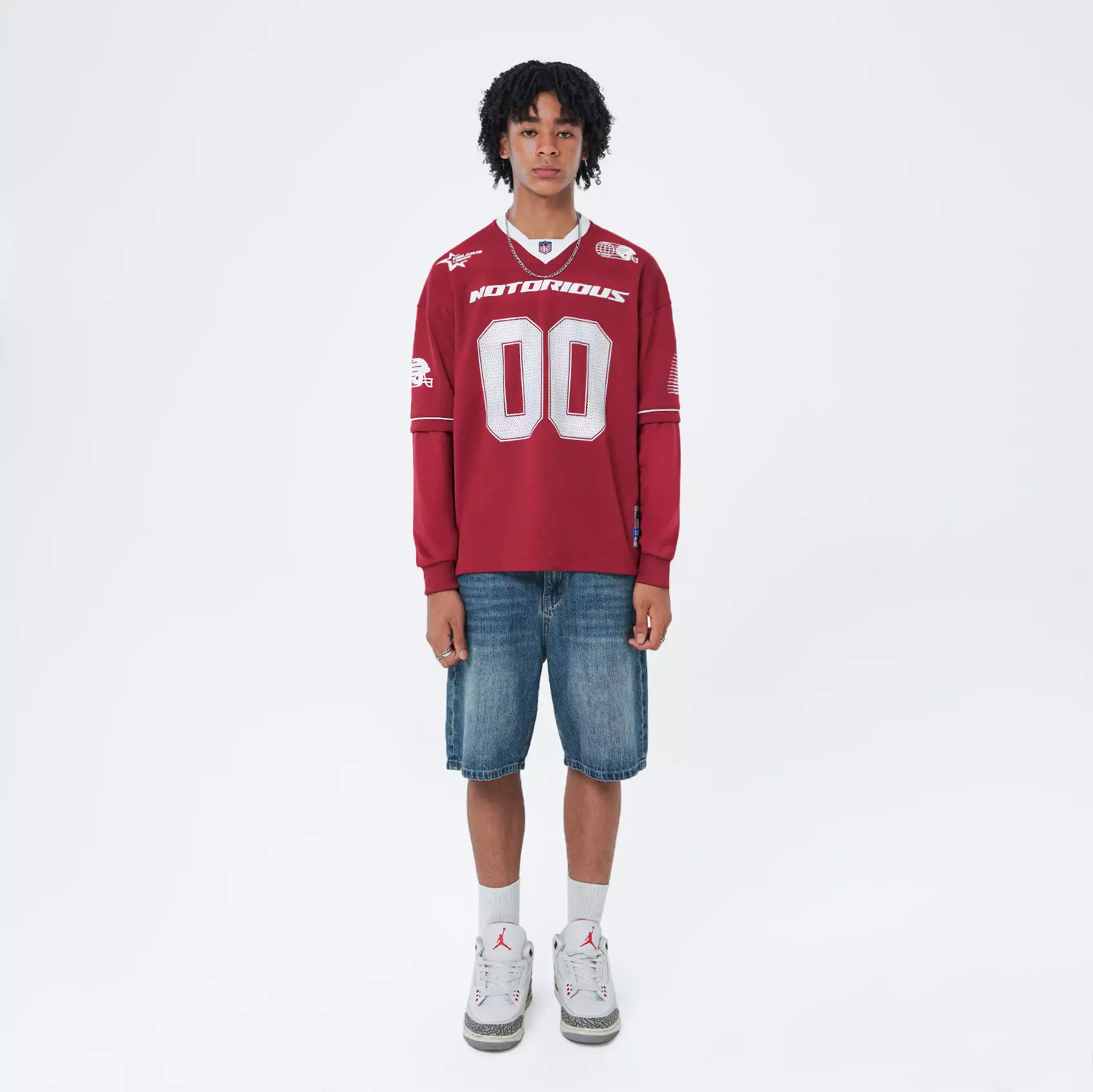 CELCIUS AMF  Longsleeve Tshirt Jersey LIN001376C Merah