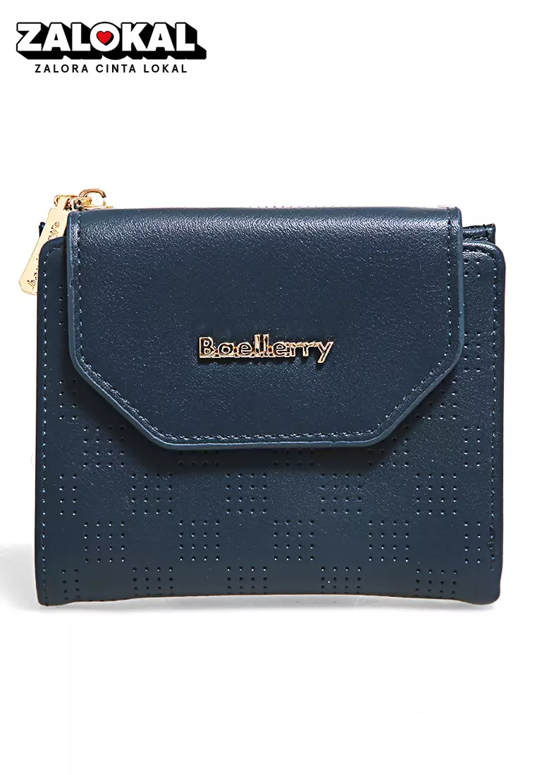 Dompet Wanita Model Pendek ELegant Design Many Slot Material Leather ORIGINAL