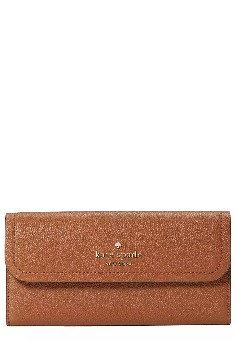 Warm gingerbread kate spade wallet deals