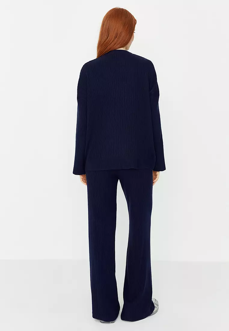 Knit Sweater & Pants Set
