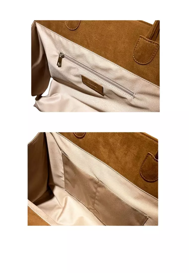 Jual Monorow Blanc Large - Suede Camel Original 2025