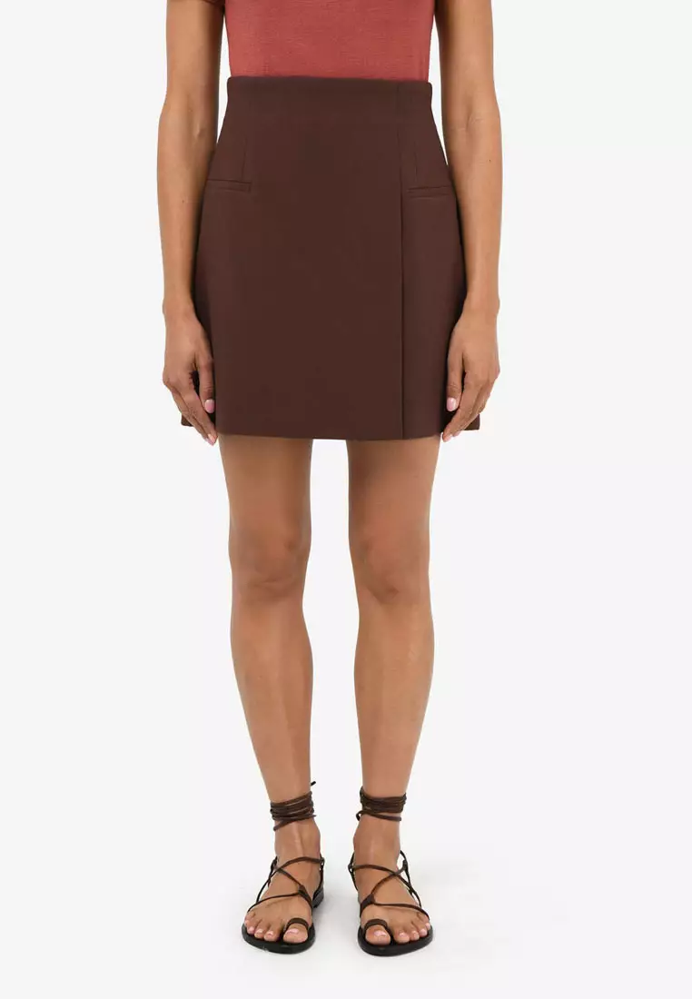 Nikki Mini Wrap Skirt