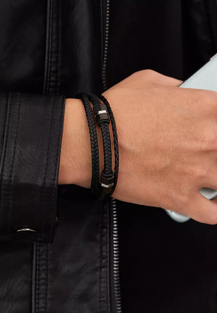 Men's Leather Bracelet