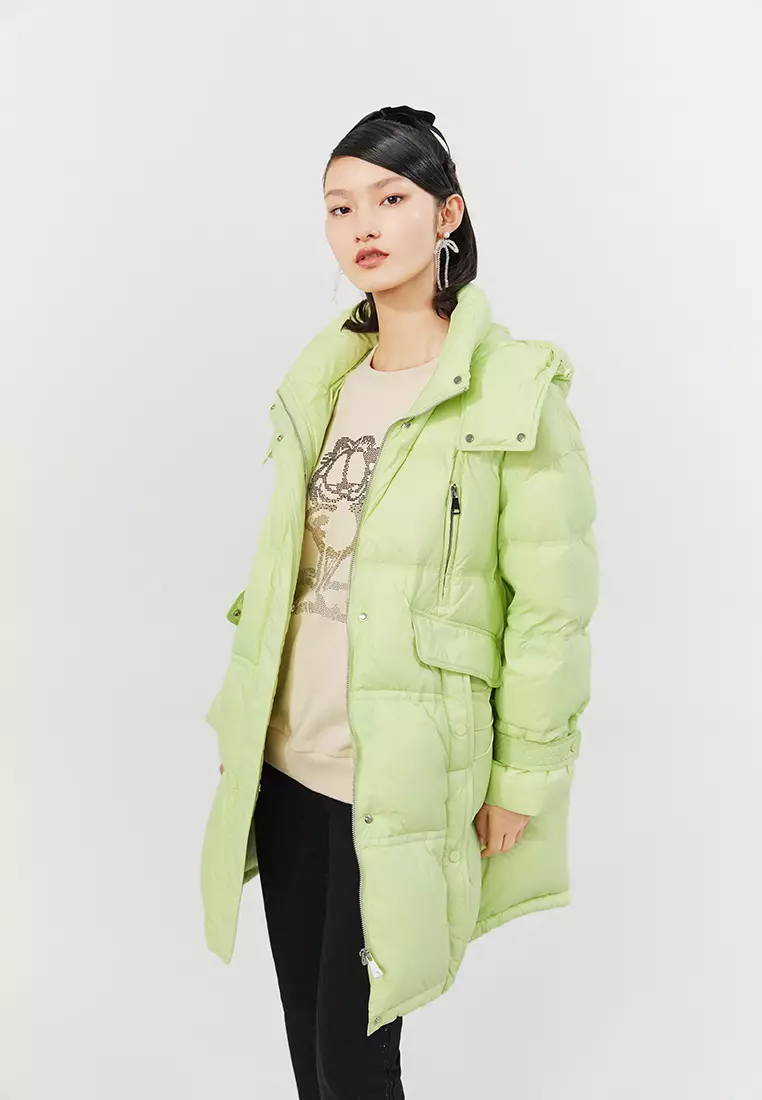 Down jacket in hotsell a pouch