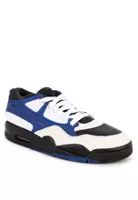 White/Deep Royal Blue-Black