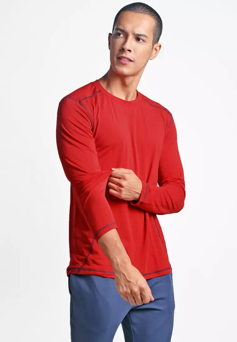 Buy ViQ ViQ Long Sleeve Men s Active Tee 2024 Online ZALORA