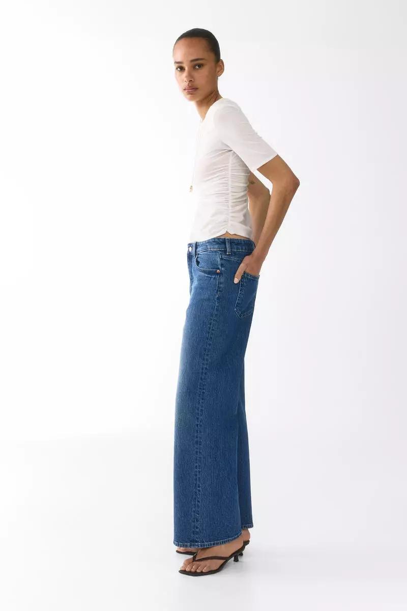 Wide High Waist Jeans