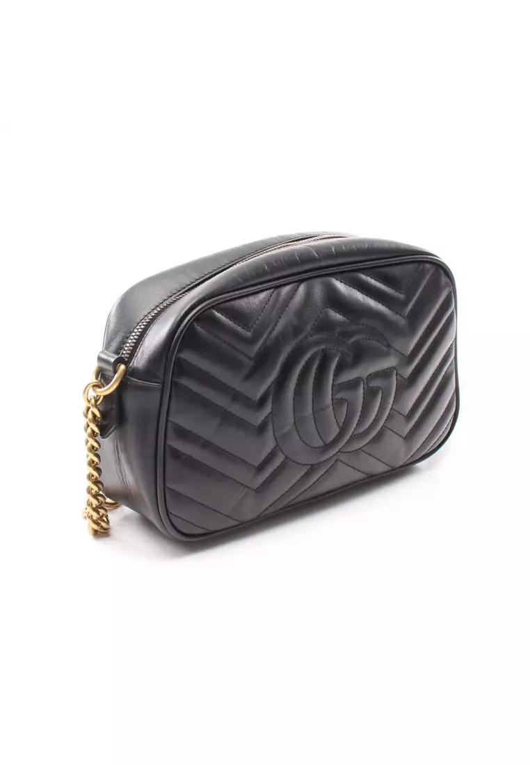 Gg marmont 2.0 quilted leather coin purse on a chain sale