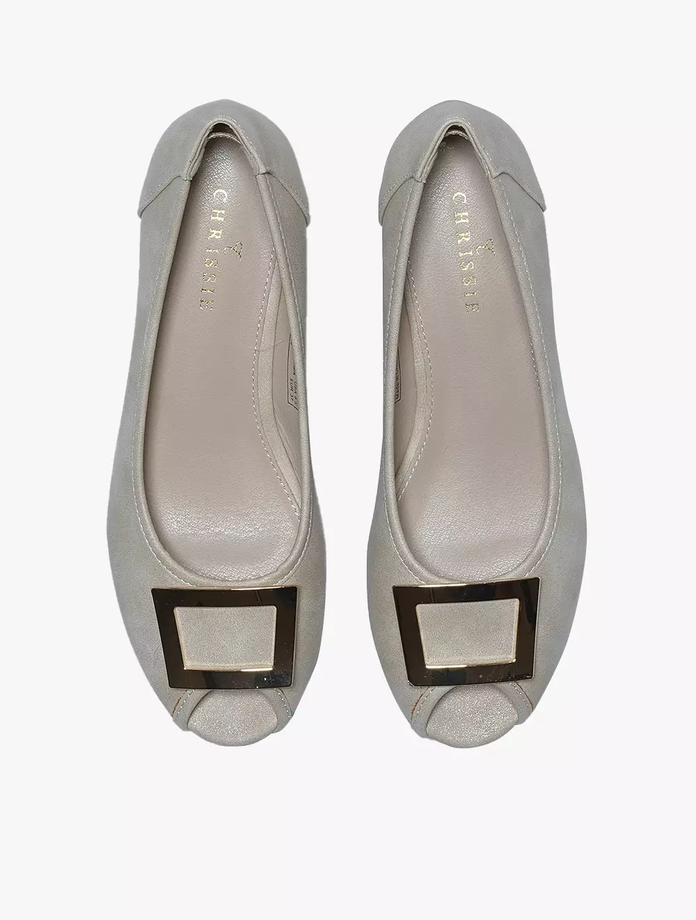 Payless Chrissie Womens Jane Comfort Flats - Beige_15