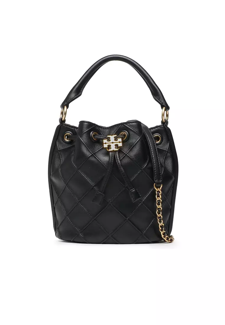 Tory burch mini fleming shop bucket bag