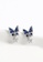 LYCKA blue LDR7035 S925 Sliver Earrings Blue  One Size 13CAEACFEACC3BGS_3
