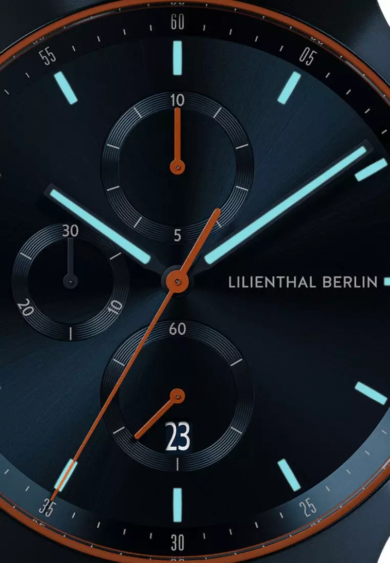 Chronograph Blue Orange