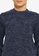 !Solid navy Marco Crew Neck Sweater 63337AAB37322DGS_3