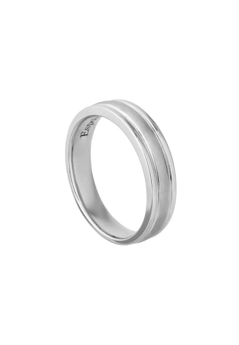 GOLDHEART Espoir Couple Rings, White Gold - 18
