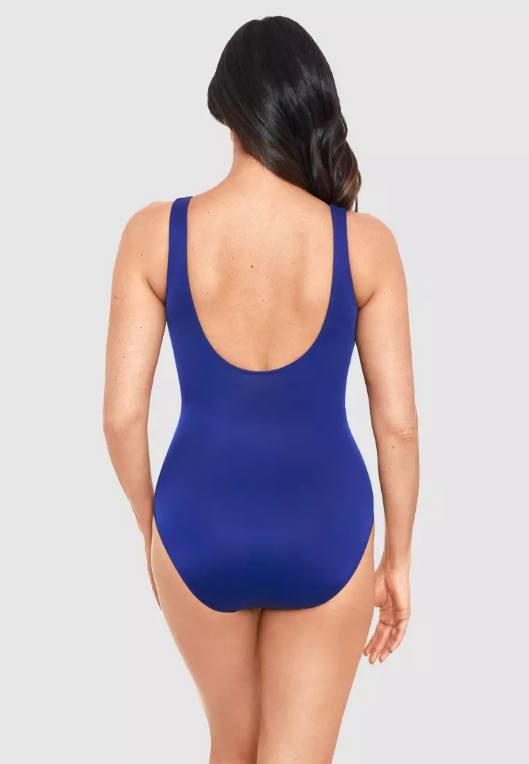 Buy FUNFIT Sweetheart Swim Romper in Cobalt Blue (XS - 2XL) 2024 Online