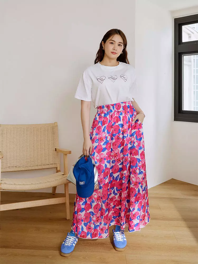 Flared skirt malaysia online