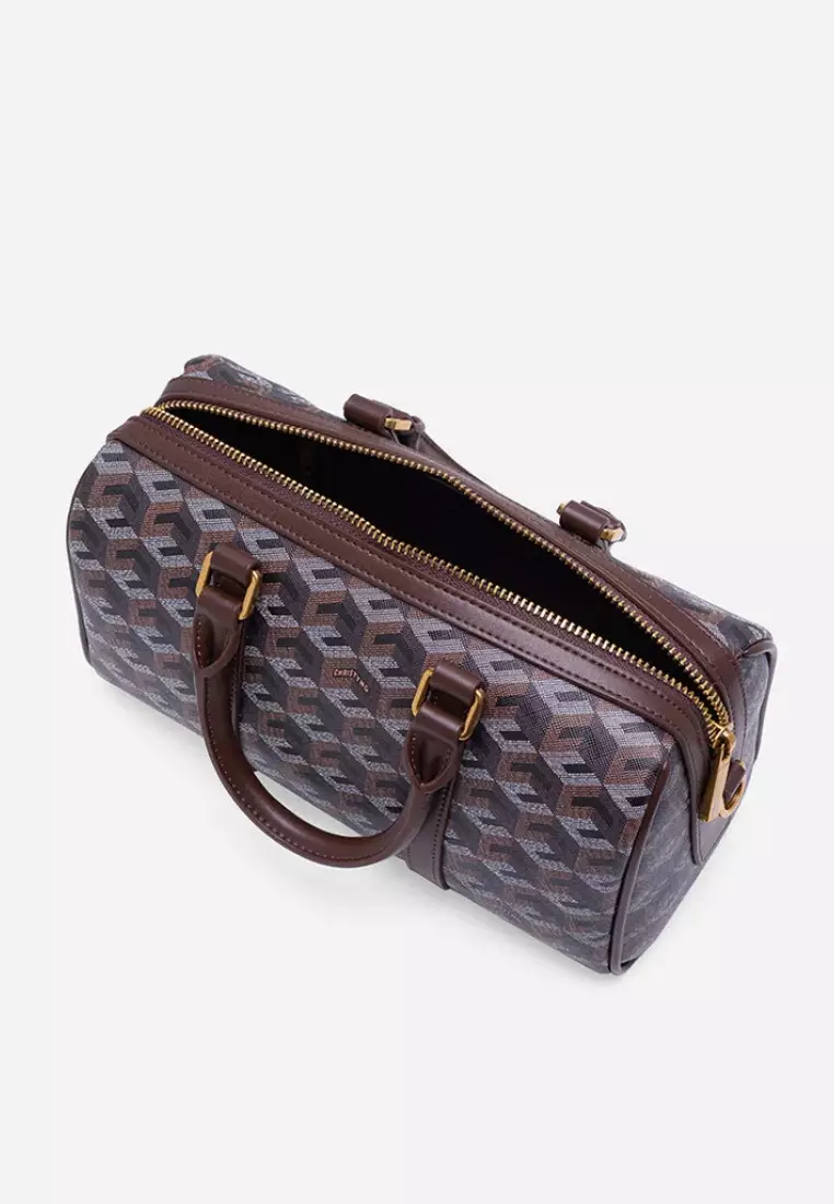 Enzo Mini Duffle Bag Chestnut Brown