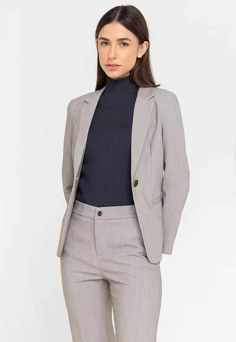 Fitted Suit Jacket