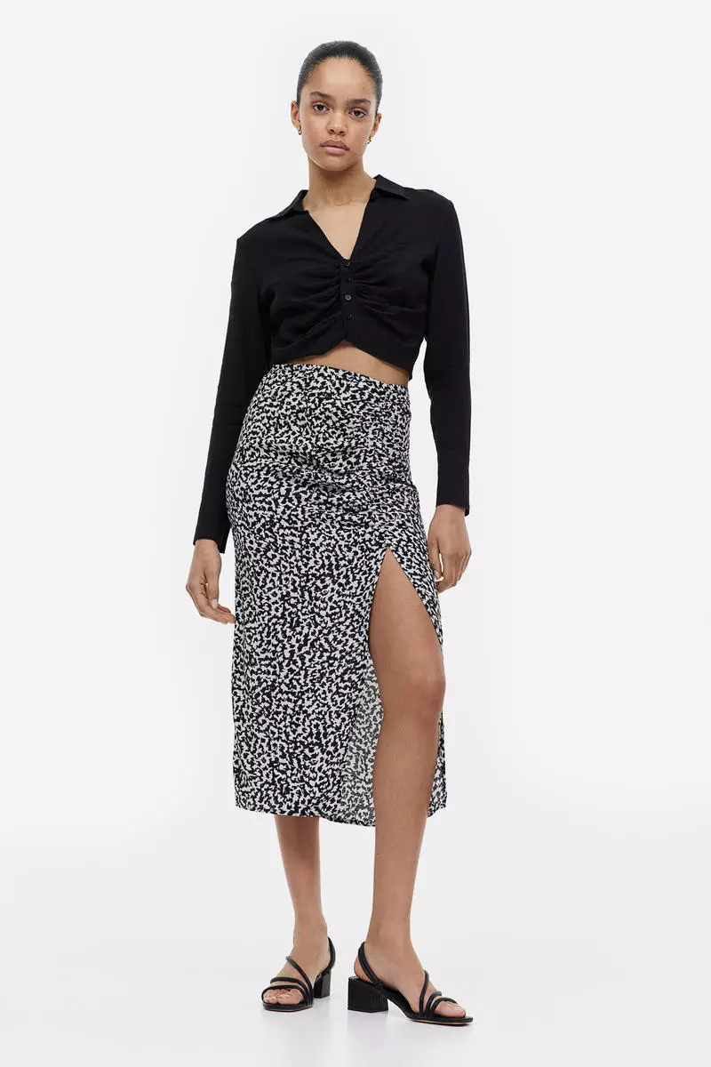 Black shop skirt zalora