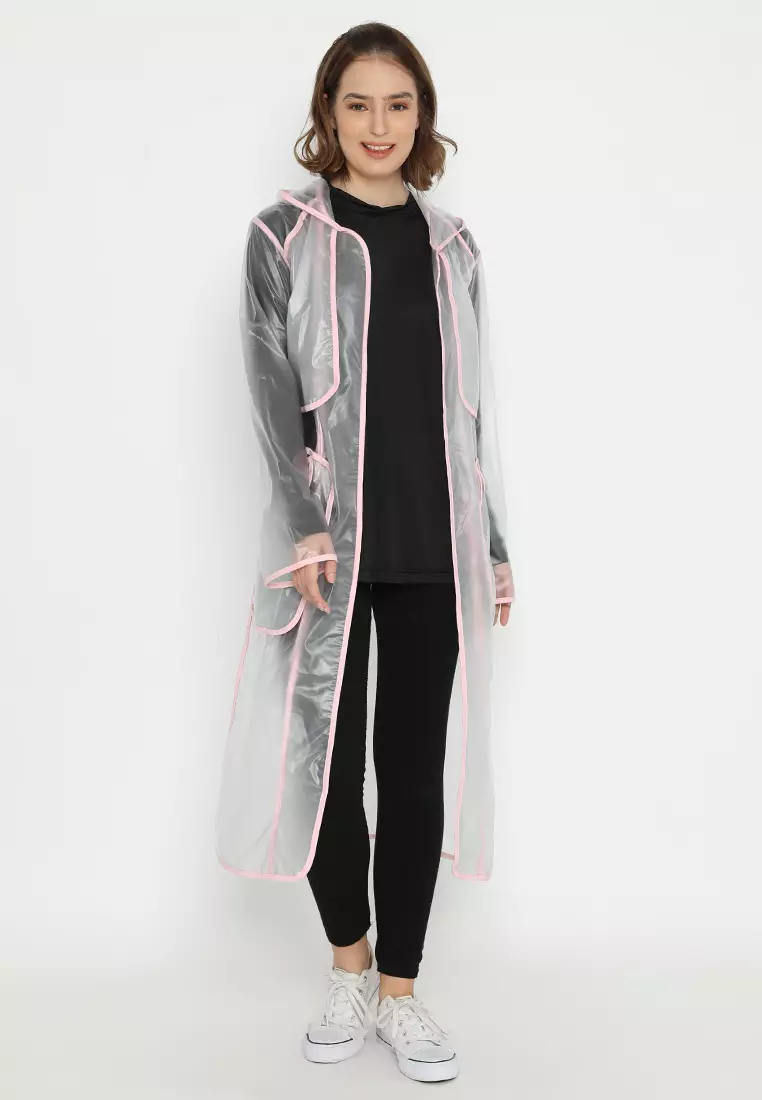 Quinnsha Rain Coat Pink
