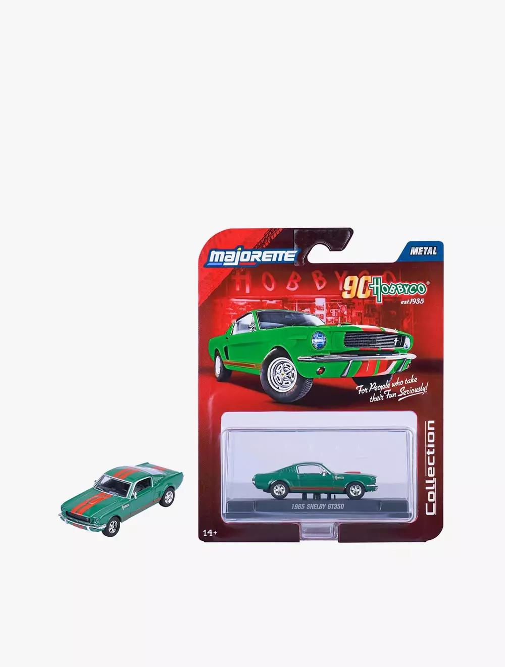 MAJORETTE 1965 SHELBY GT350 HOBBYCO COLLECTION