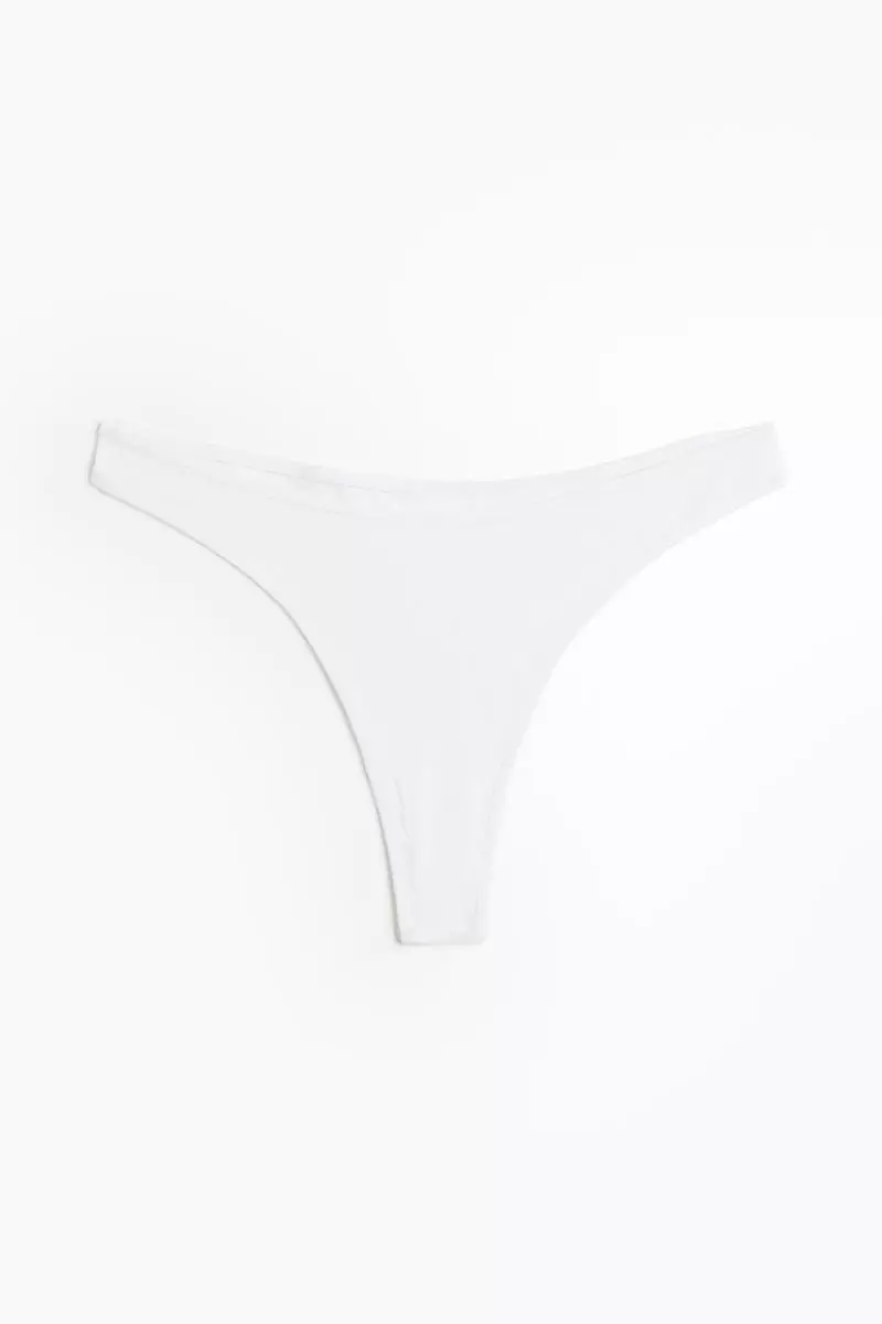 Buy H&M 10-pack cotton thong briefs 2024 Online