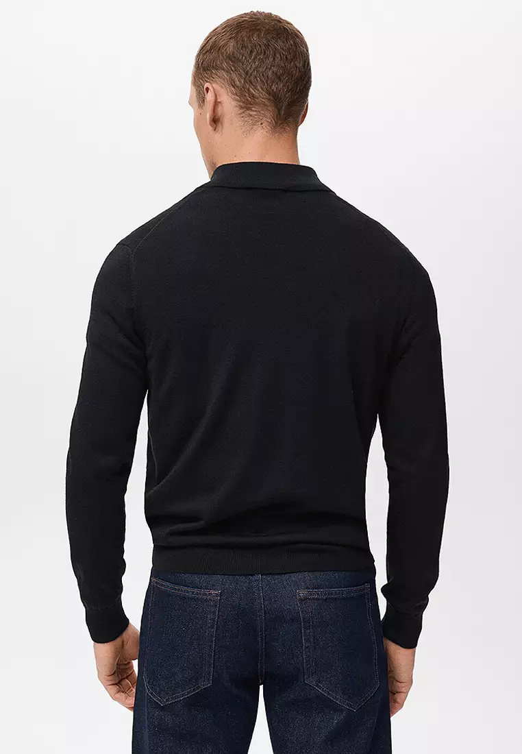 100% Merino Wool Perkins Neck Sweater
