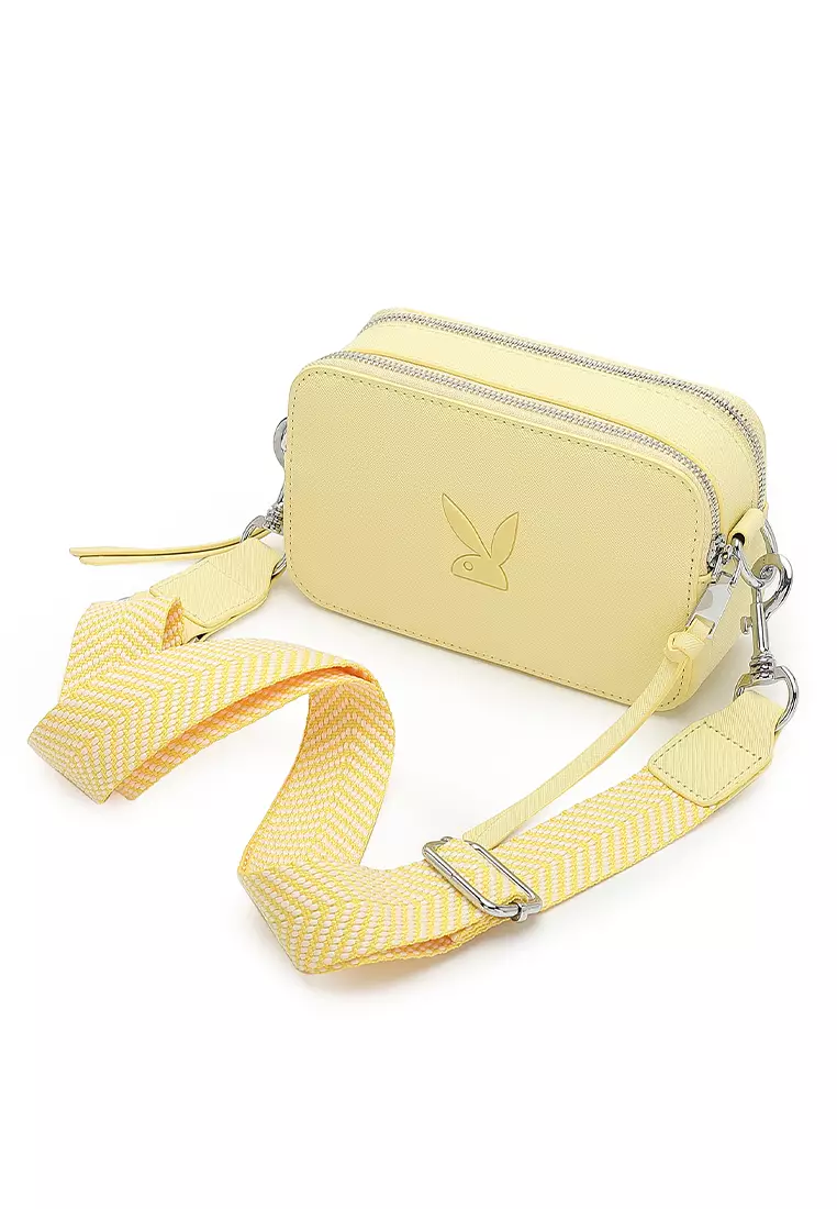 yellow sling bag