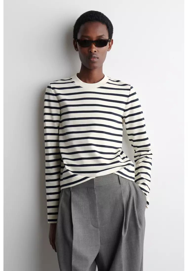 CLEAN CUT REGULAR LONG-SLEEVED T-SHIRT