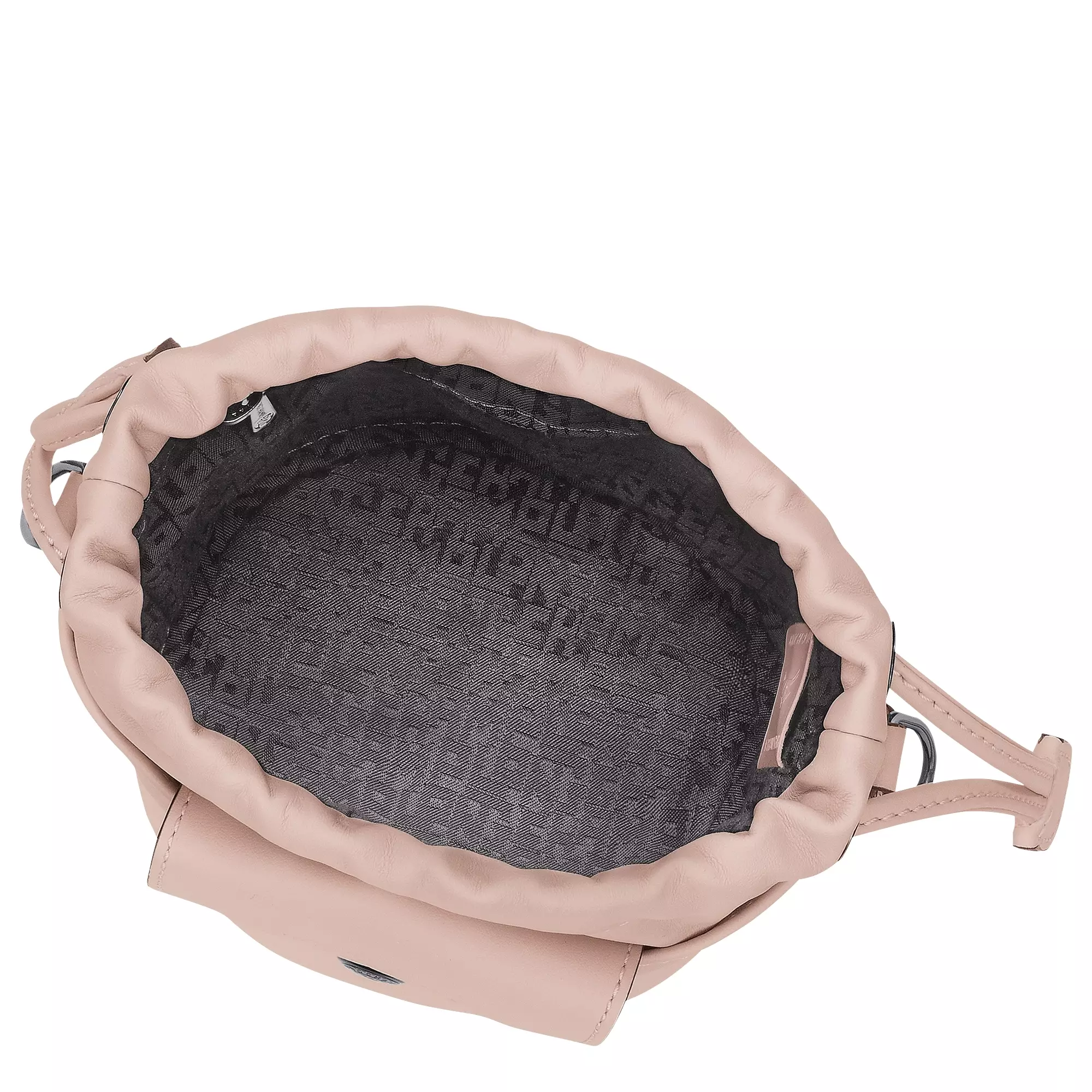 Le Pliage Xtra Bucket Bag in Leather - Pink Nude