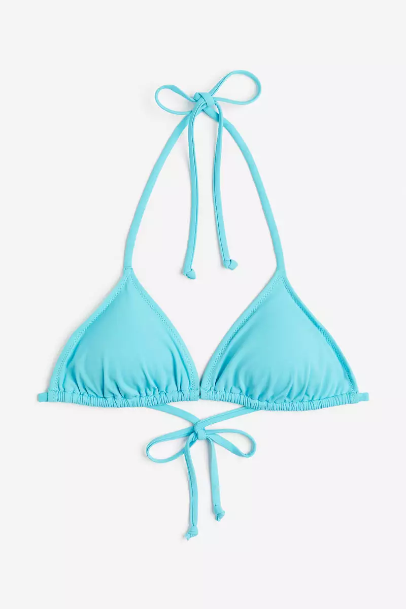 Padded triangle bikini top