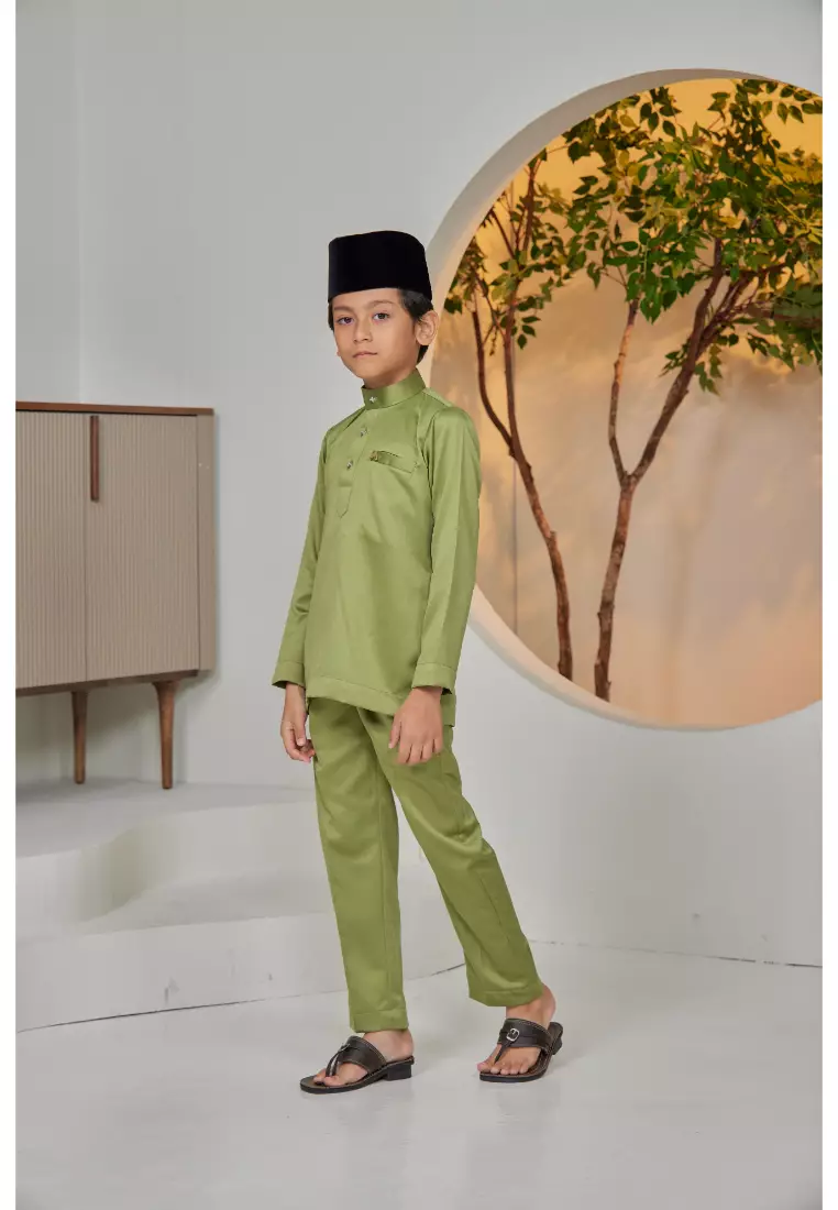 Baju Melayu Moden Putra For Kids