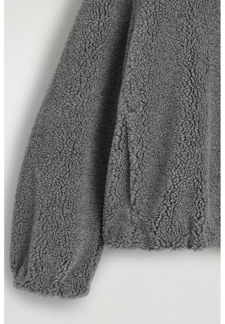 COS FUNNEL-NECK TEDDY JACKET 2026 | Buy COS Online | ZALORA Hong Kong