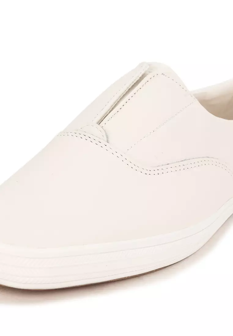 Champion Square Toe Slip Soft Leather Shoes
