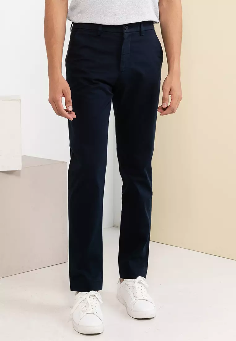 Premium Sateen Slim Chinos