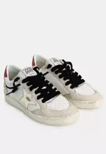 White/Beige/Platinum/Redrust
