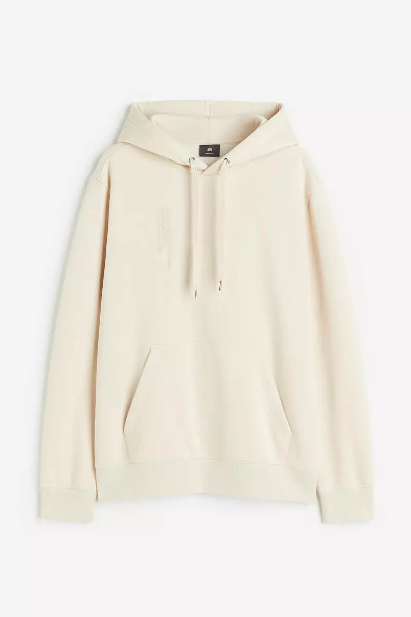 H&m cream hoodie on sale