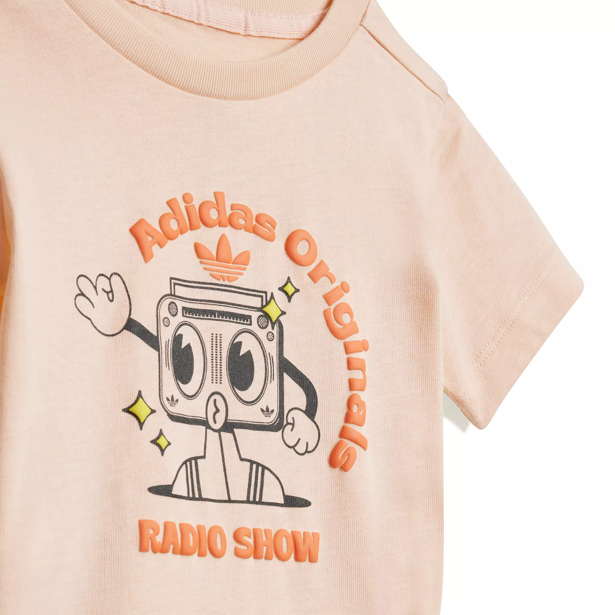 Adidas Short Tee Set - Set Baju Anak Perempuan (Pink)