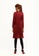 Le Reve red Le Reve A-line Maroon High low Tunic 99710AA36D7963GS_2